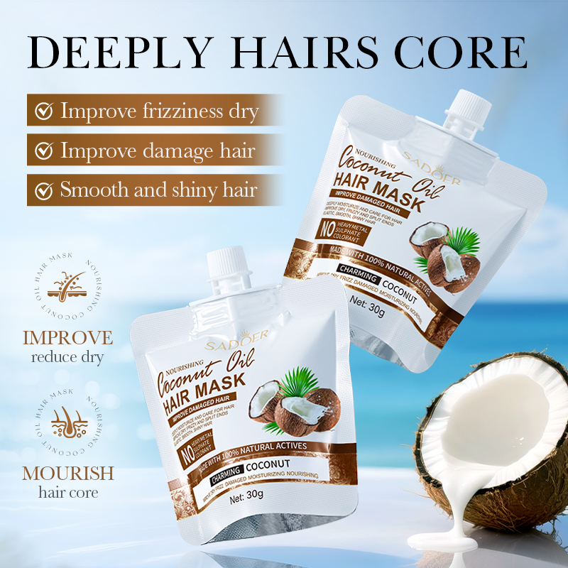 Hair Care Products - Magische Keratin-Haarmaske, 5 Sekunden, repariert geschädigtes,