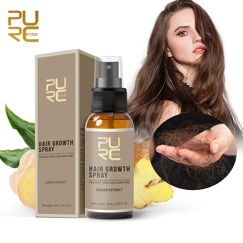 Hair Care Products - Purc Ingwer Haarspray Wurzel stärkendes Öl