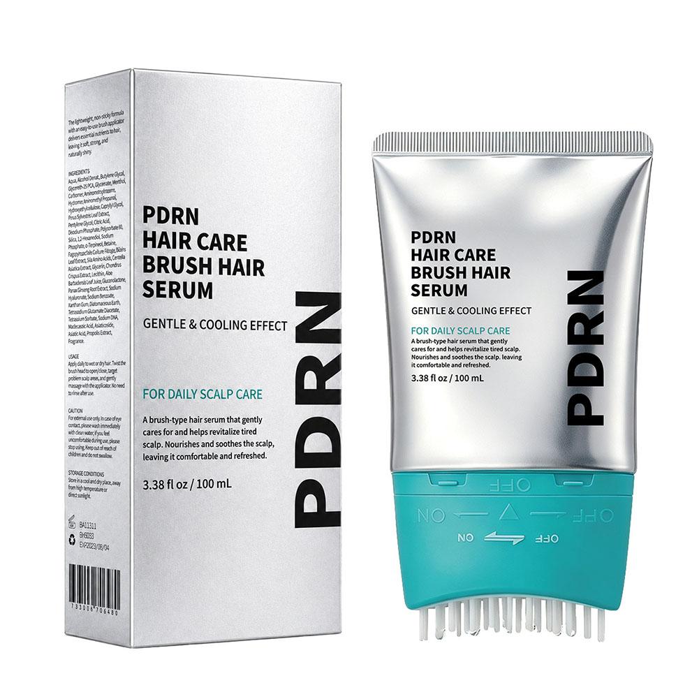 Hair Care Korean Products - PDRN Haarpflegebürste Haarserum Haarwurzel-Stärkungsessenz Nährende Kopfhaut