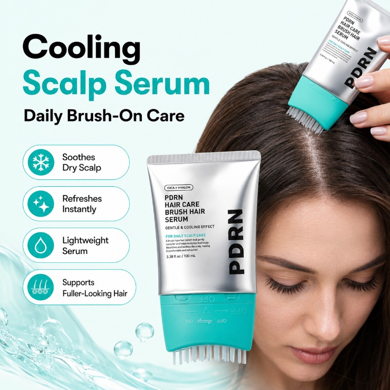 Hair Care Korean Products - PDRN Kopfhaut-Stärkendes Haarserum 100ml – Leichte