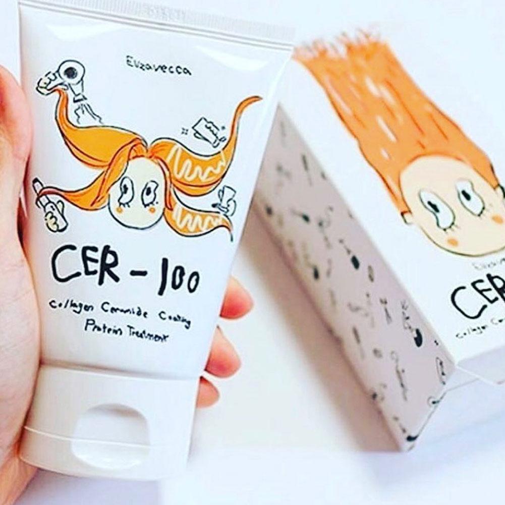 Hair Care Natural Ingredients - ﻿ CER-100 Kollagen-Haarmaske mit koreanischen natürlichen